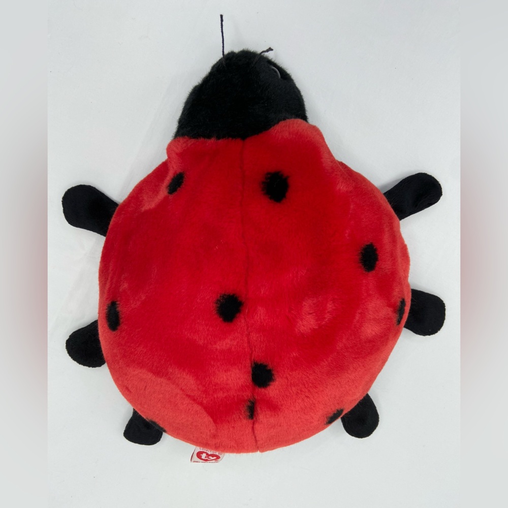 Ty Beanie Buddy Lucky the Ladybug Plush Retired 1999 Vintage